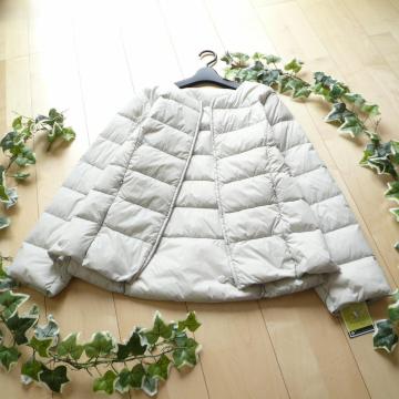 �V�i 9971 L �����H�� �y�ʃ_�E���W���P�b�g ���C�g�O���[ �H�~ ���f�B�[�X Warm Light Down �m�[�J���[