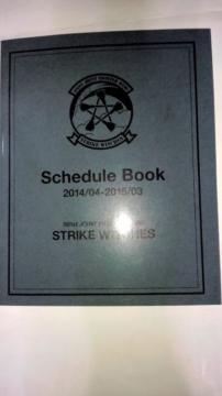 ײ Schedule Book 2014/04-2015/03