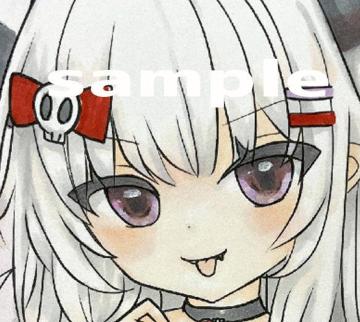 自作イラスト*オリジナル*小悪魔な女の子