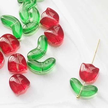 �`���[���b�v�̉ԂƗt�K���X�r�[�Y24�i12�Z�b�g�j��