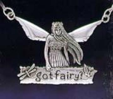 PeterStone: Got Fairy? silver pendant d