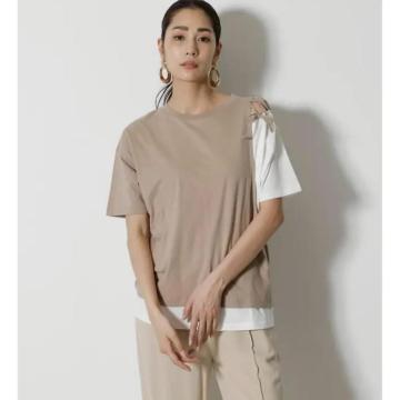 AZUL by moussy/ްفLACE-UP LAYER TOPSްޭS*ďHށ