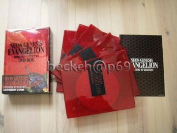 wNEON GENESIS  EVANGELION DVD-BOX '07xused