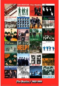 The Beatles ERA 1962-1966 POSTER�@�r�[�g���Y�@�W���P�b�g�@��
