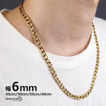 `F[lbNX 약`F[ 6mm XeX 18k gold S[h F lbNX JjJ 약 (40cm)