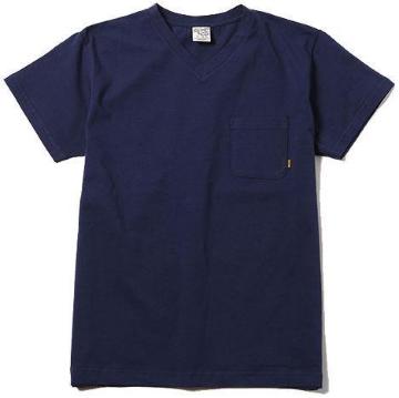 Vi CALEE L[ |Pbg VlbN TVc S  V Jbg\[ POCKET V NECK T-SHIRT
