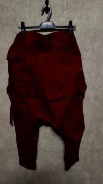 ViKMRii؁@Stretch Twill SRL Cargo D.red  M/F