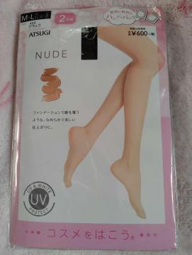 �A�c�M ATSUGI NUDE �k�[�h �X�g�b�L���O M-L �u���b�N 2���g UV�v���e�N�g �`�����ɂ��� �V�i