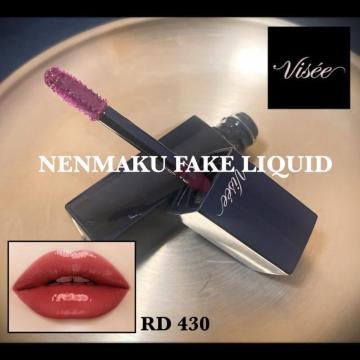 Visee ヴィセ ネンマクフェイク リキッド ローズのため息 RD430 口紅 リップ ティント