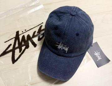 stussy �X�e���[�V�[ CAP �L���b�v �u���[ ��