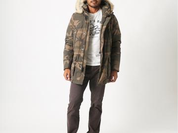 ☆WOOLRICH ウールリッチ カモフラージュ柄 N3B ダウン/メンズ/XS☆新作モデル