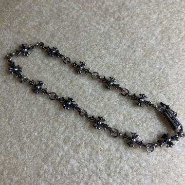 CHROME HEARTS �N�����n�[�c �N���X�����N�u���X���b�g �V���o�[925 1999�N���@18cm