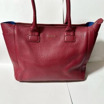 Furla �t���� �g�[�g�o�b�O �V�����_�[�o�b�O �o�b�O ���S ���|�� A4�T�C�Y���[ ���U�[ ���b�h �V���v�� ���f�B�[�X