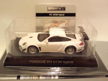 京商 1/64 ポルシェ5 911 GT3R ハイブリッド 白