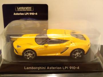 京商 1/64 ランボルギーニ アステリオン LPI910-4 黄