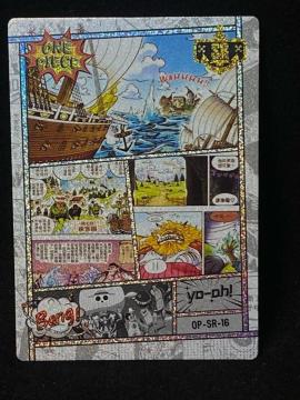 �����s�[�X ONE PIECE SR�d�l �]�E�� ����R�} ����� �R���N�V�����J�[�h �񔄕i�H OP-SR-16