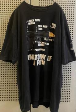 �Ò��@���B���e�[�W�@vintage T�V���c�@�v�����gT�V���c�@�r�b�N�T�C�Y�@���h