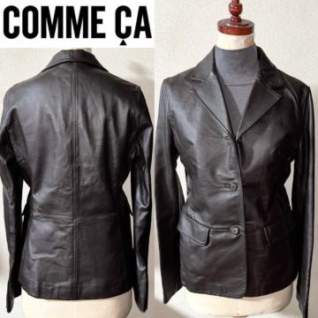 Vi ߂i COMME CA RT v U[ WPbg e[[h M ~ AE^[ R[g Vv ꂢ߃RTo