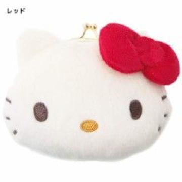 《New》キティちゃん★ぬいぐるみ風・70年代シリーズ*がま口.コインケース
