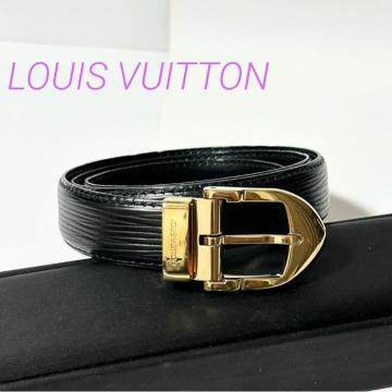 ���i LOUIS VUITTON ���C���B�g�� �x���g M6832 �G�s �T���`���[�� �N���V�b�N �u���b�N