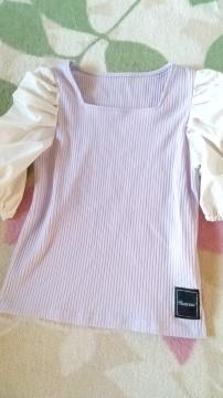 サイズ140☆袖シャーリングトップス