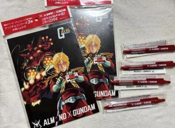 ALMOND�~GUNDAM�@A5 �m�[�g 2���� �{�[���y�� �S�{�@���v�U�_�Z�b�g�@�@�A�[�����h�@�K���_���@����