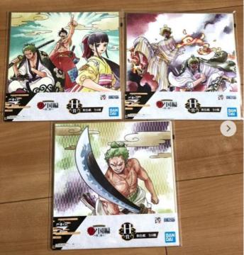 一番くじ ワンピース Legends over Time 名場面色紙 ワノ国編