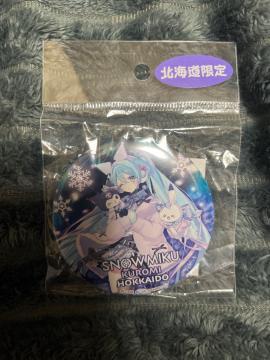 SNOW MIKU KUROMI HOKKAIDO �k�C������ �ʃo�b�W ��~�N �N���~