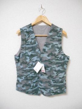 □ジャーナルスタンダード カモフラ/迷彩ベスト/メンズ・L☆新品