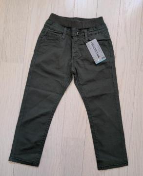 120★MILDCLUB★ストレッチパンツ★カーキ★新品★送料無料