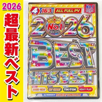2026 BEST HITS BEST DVD4���g �S�ȃt����PV �m�yDVD K-POP MIXDVD