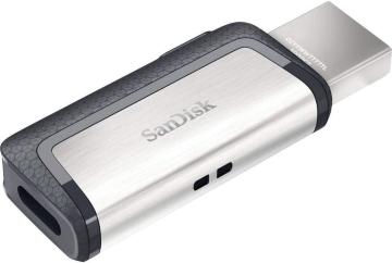 �y128GB�z SanDisk �T���f�B�X�N USB�������[ USB3.1�Ή� Type-C �� Type-A�f���A���R�l�N�^����
