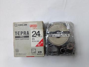 KING JIM TEPRA PRO24mm テープ(テプラテープ)
