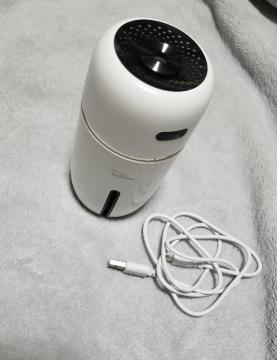 AROMA コンパクト  加湿移動可 充電式 ホワイト-38