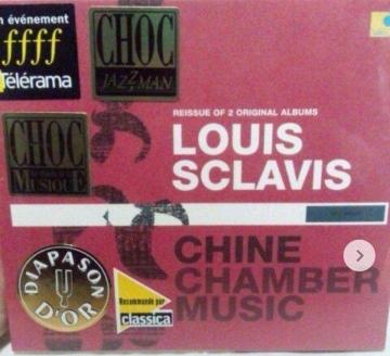 CD CEXNBX/LOUIS SCLAVIS/CHINE/CHAMBER MUSIC(WY)