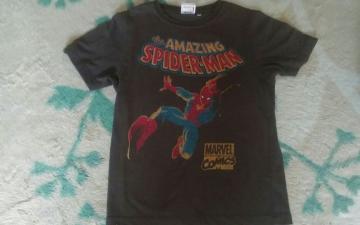 140 MARVEL COMICS ブラウン SPIDERMAN 男女兼用