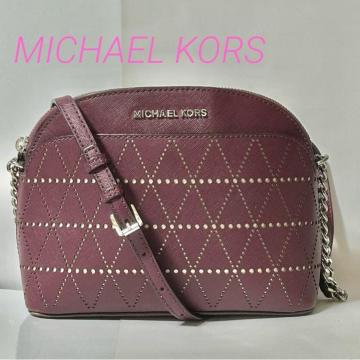 MICHAEL KORS �}�C�P���R�[�X �`�F�[�� �~�j �V�����_�[�o�b�O ���U�[ �{���h�[ ���f�B�[�X