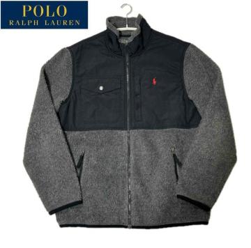 美品 POLO RALPH LAUREN ボア フリースジャケット M