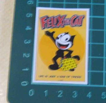FELIX THE CAT�@ �t�B���b�N�X�E�U�E�L���b�g�@�X�e�b�J�[