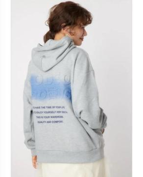 ロデオクラウンズ★ スプレーエンボスパーカー(グレー)