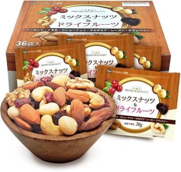 デイリーナッツ&フルーツ 6種ミックスナッツ 1.08kg(28g×36袋)個包装