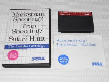 Master SystemMARKSMAN SHOOTING TRAP SHOOTING SAFARI