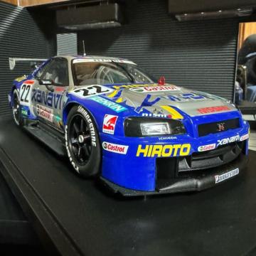 Wi I[gA[g 1/18 XANAVI HIROTO GTR (R34)