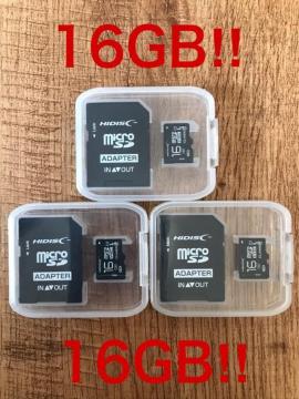 microSDJ[h 16GBm3Zbg] (SDJ[hƂĂgp\!)