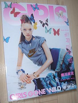 GIRLS 吐���� WWD for Japan magazine �W�F�}�E���[�h �������[�T �y���A���i