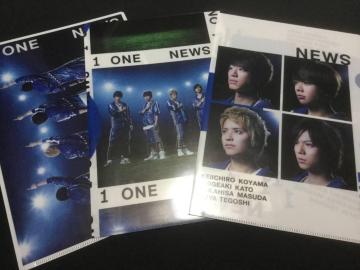 NEWS ONE - for the win - A4�N���A�t�@�C�� 3���Z�b�g