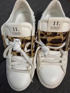 VALENTINO ���@�����e�B�m ���b�N�X�^�b�Y �A���^�C�g���h �X�j�[�J�[ �� ���I�p�[�h �T�C�Y38