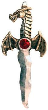 EastGate Dragon Athame Pendant - vl̋