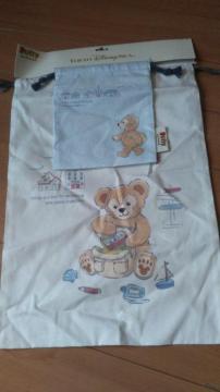 リゾートダッフィー巾着セット