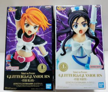 �ӂ���̓v���L���A GLITTER & GLAMOURS �L���A�u���b�N���L���A�z���C�g 2�̃Z�b�g ���J��